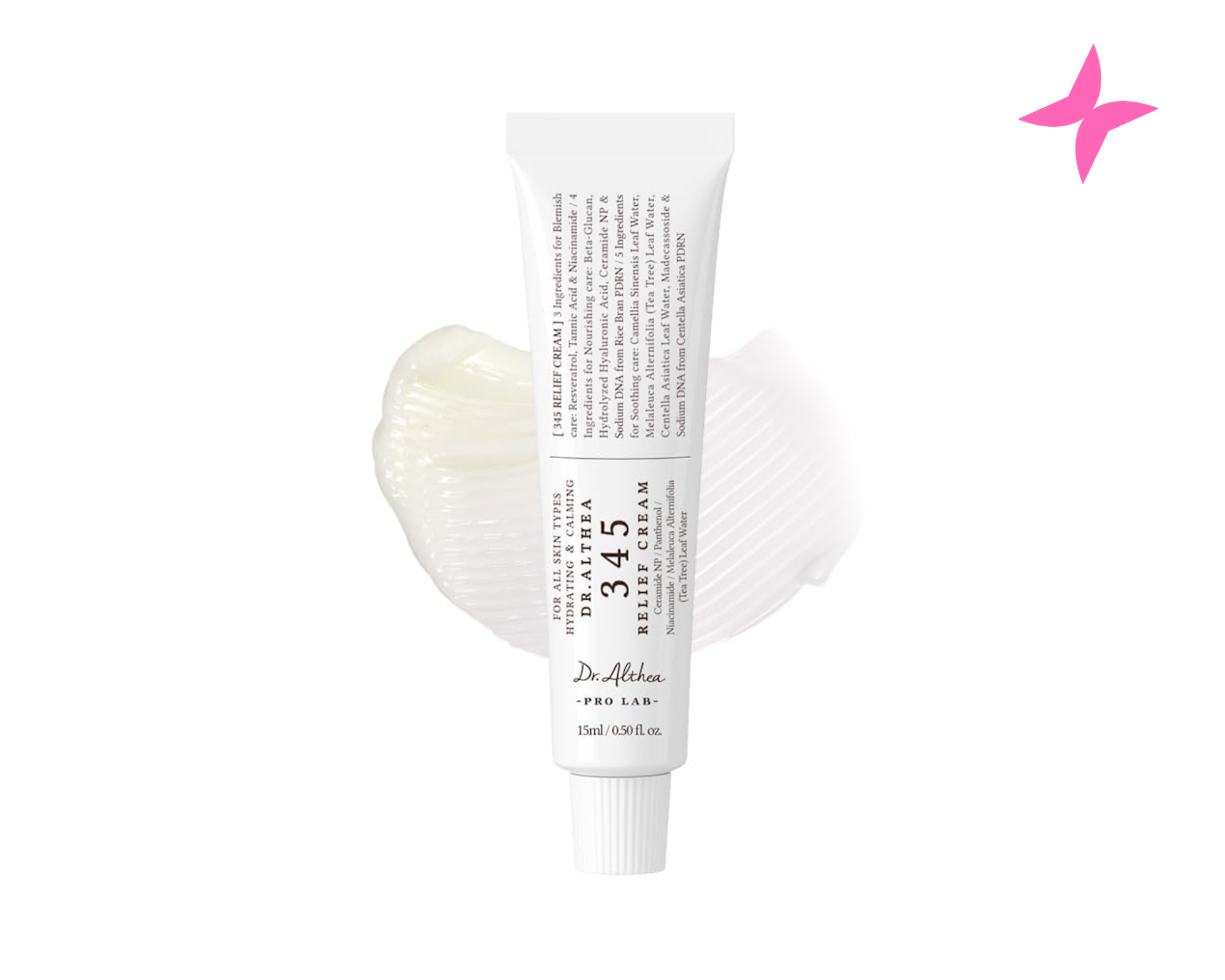DR.althea 345 relief cream / აღმდგენი კრემი  ნიაცინამიდით 15ml
