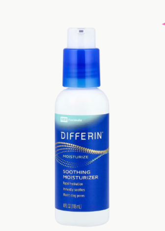 Differin Soothing Moisturizer 118ml | კანის დამამშვიდებელი დამატენიანებელი - Image 1