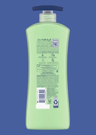 VASELINE INTENSIVE CARE SOOTHING HYDRATION LOTION 600 ml | ინტენსიური დამატენიანებელი ლოსიონი, ალოე ვერას შემცველობით - Image 3